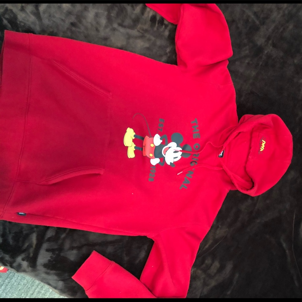 Vans + Disney collaboration hoodie